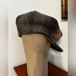 Poetic justice newsboy snap brim oversized hip hop lockers zoot suit vintage